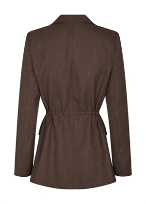 Jemmie melange blazer Brown Melange Neo Noir 